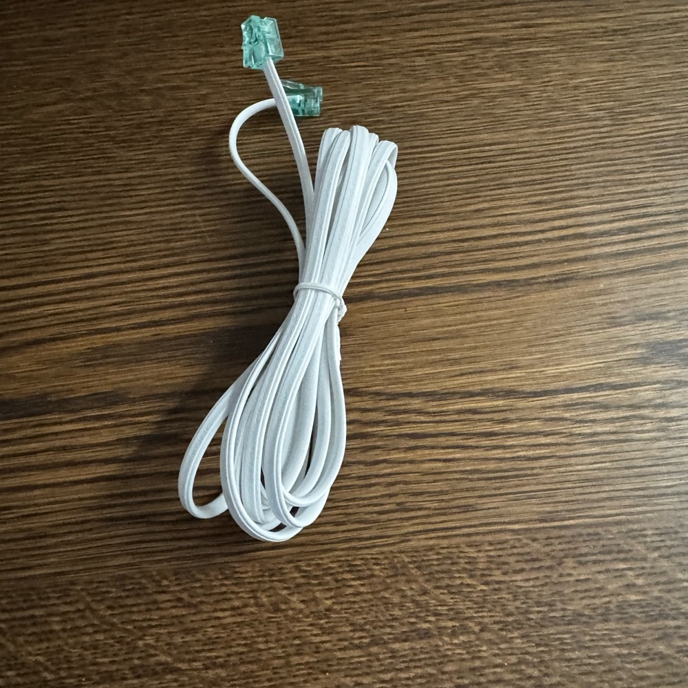 White Networking Cable